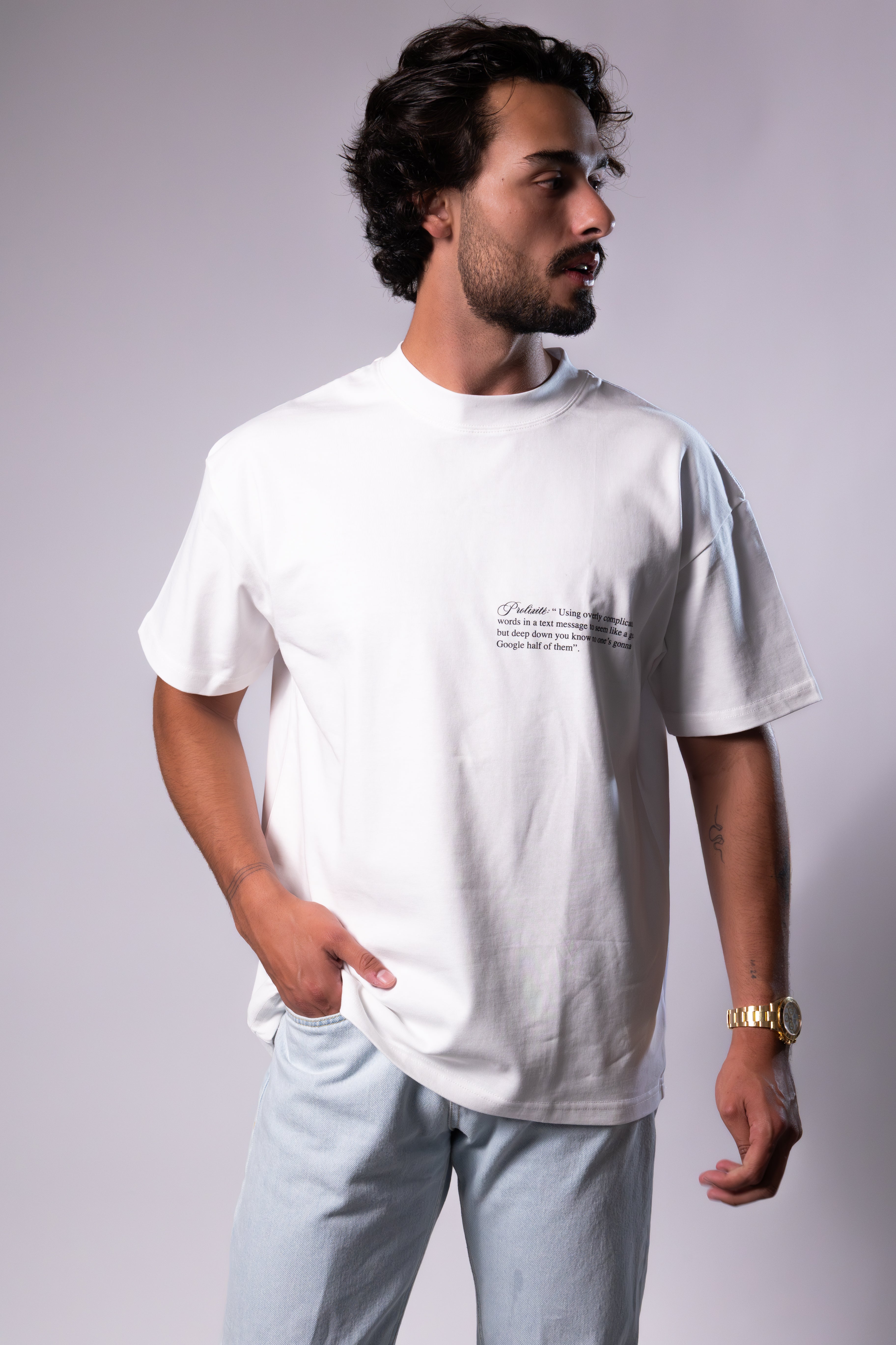 T-shirt oversized black star