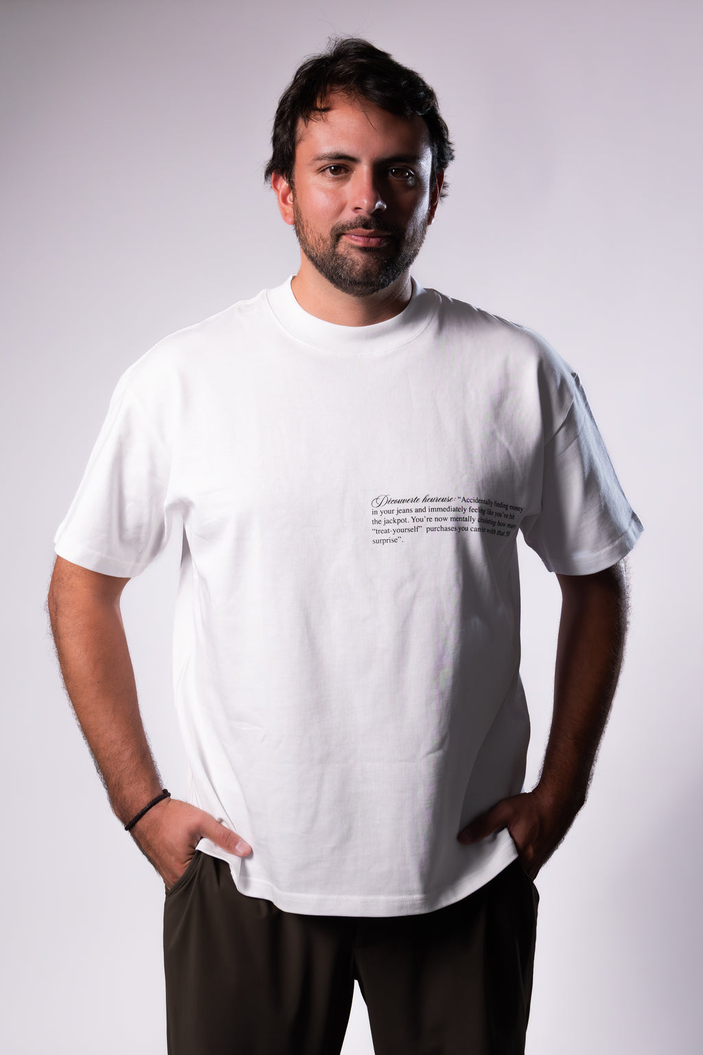 T-shirt oversized signatures